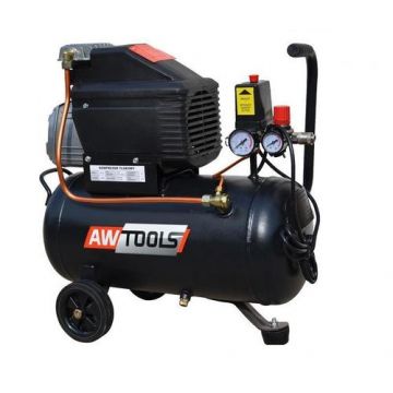 Compresor AWTOOLS AW10001, 2cp, rezervor 50l, 8bar