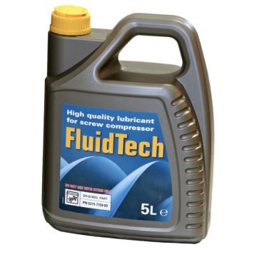 Ulei pentru compresoare cu surub FLUIDTECH, bidon 5 LT - ABAC-6215715900